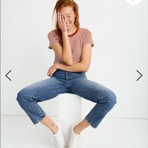 Madewell Classic Straight Jeans in Peralta wash